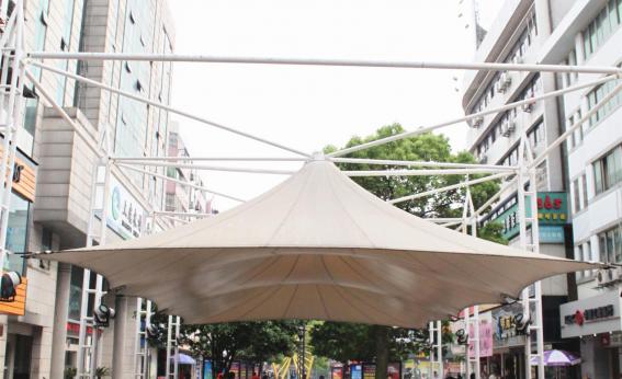 膜結(jié)構(gòu)步行街休息遮陽(yáng)棚103137