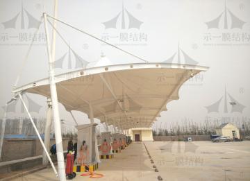 膜結(jié)構(gòu)車棚造型是如何分類的？