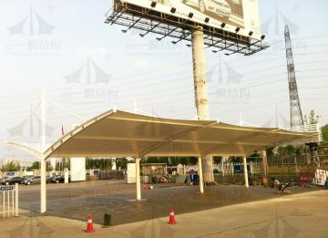 膜結(jié)構(gòu)車棚工程中出現(xiàn)4個要點是什么？