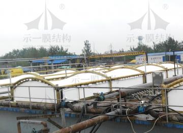 膜結構污水池加蓋的特點是什么？