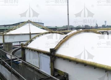 膜結(jié)構(gòu)污水池加蓋到底能否解決環(huán)保問題呢？